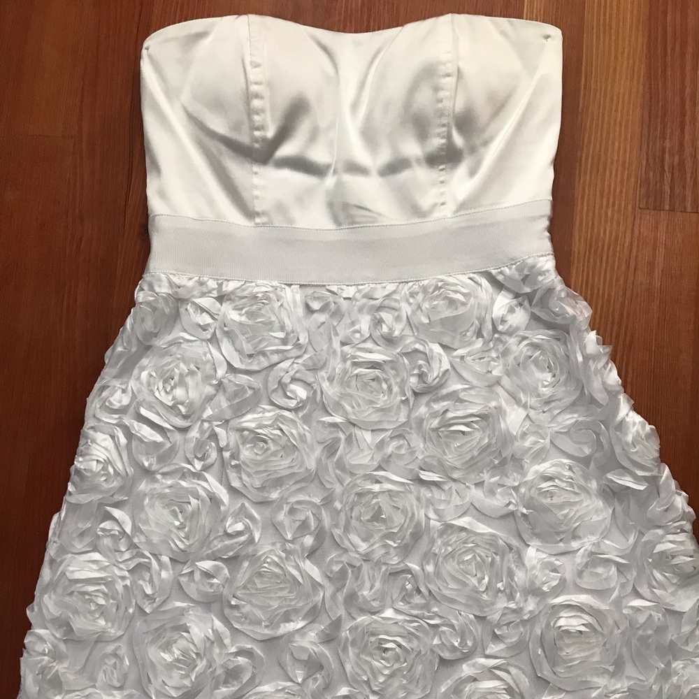 White pearl dress